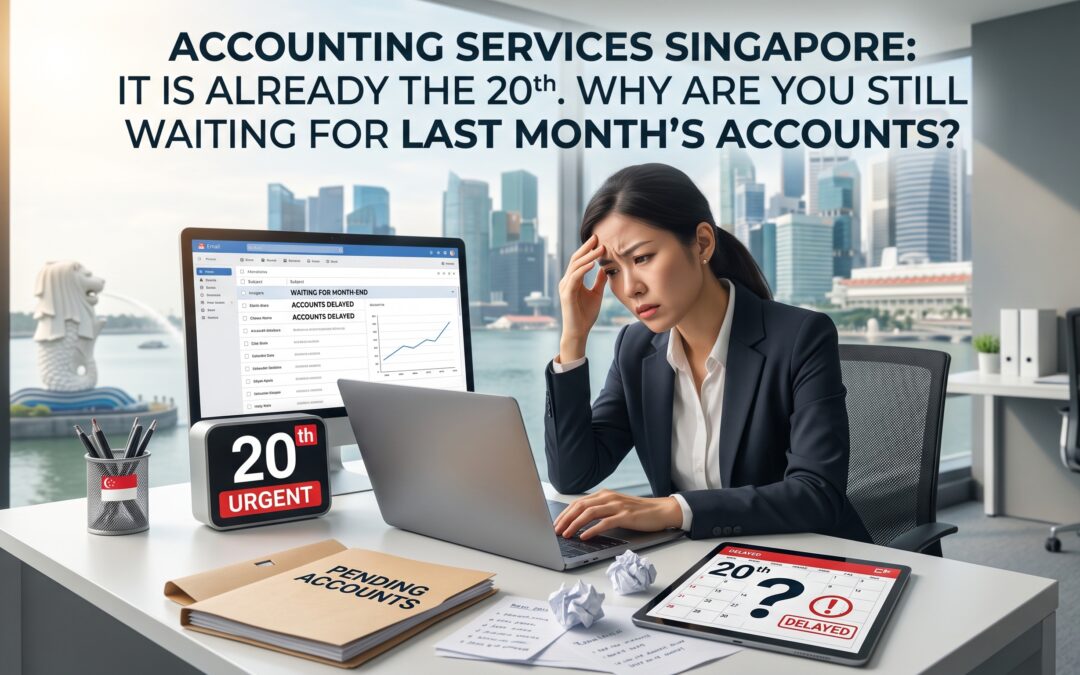 Accounting Services Singapore: It Is Already the 20th. Why Are You Still Waiting for Last Month’s Accounts?