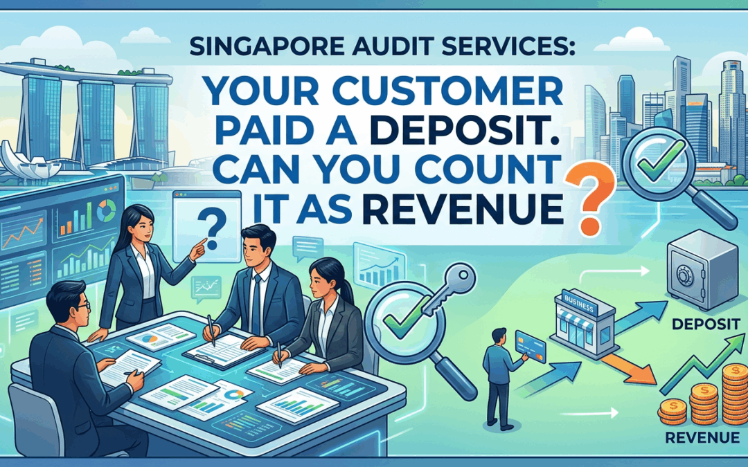 Singapore Audit Services: Your Customer Paid a Deposit. Can You Count It as Revenue?
