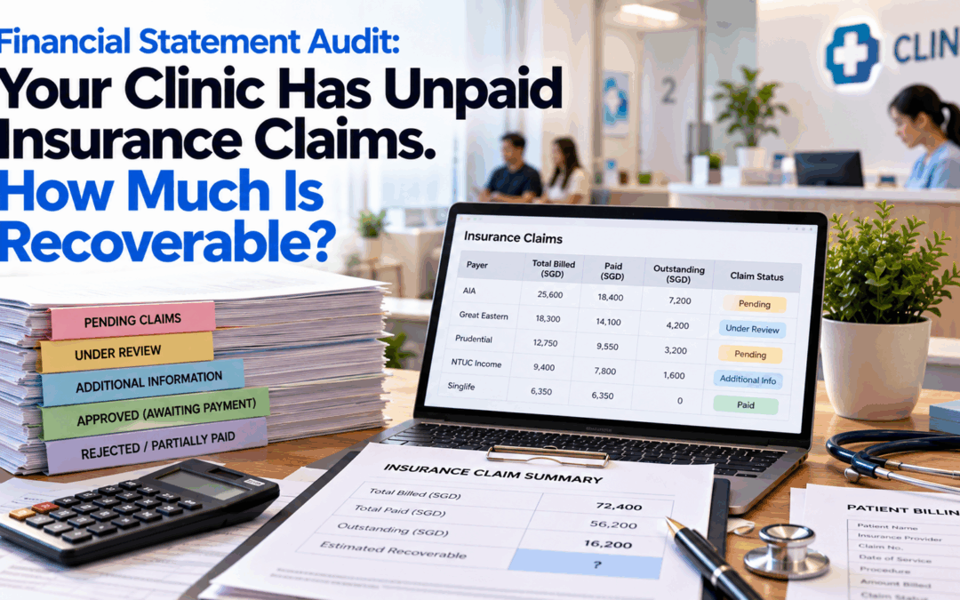 Financial Statement Audit: Your Clinic Has Unpaid Insurance Claims. How Much Is Recoverable?